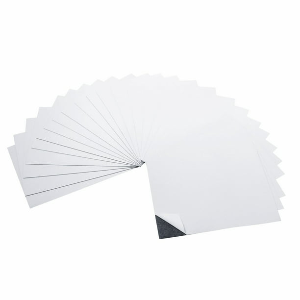 5 Pack Ultimate Magnet 5 x 7 Flexible Magnet Sheets with Peel and Stick Self Adhesive Backing 